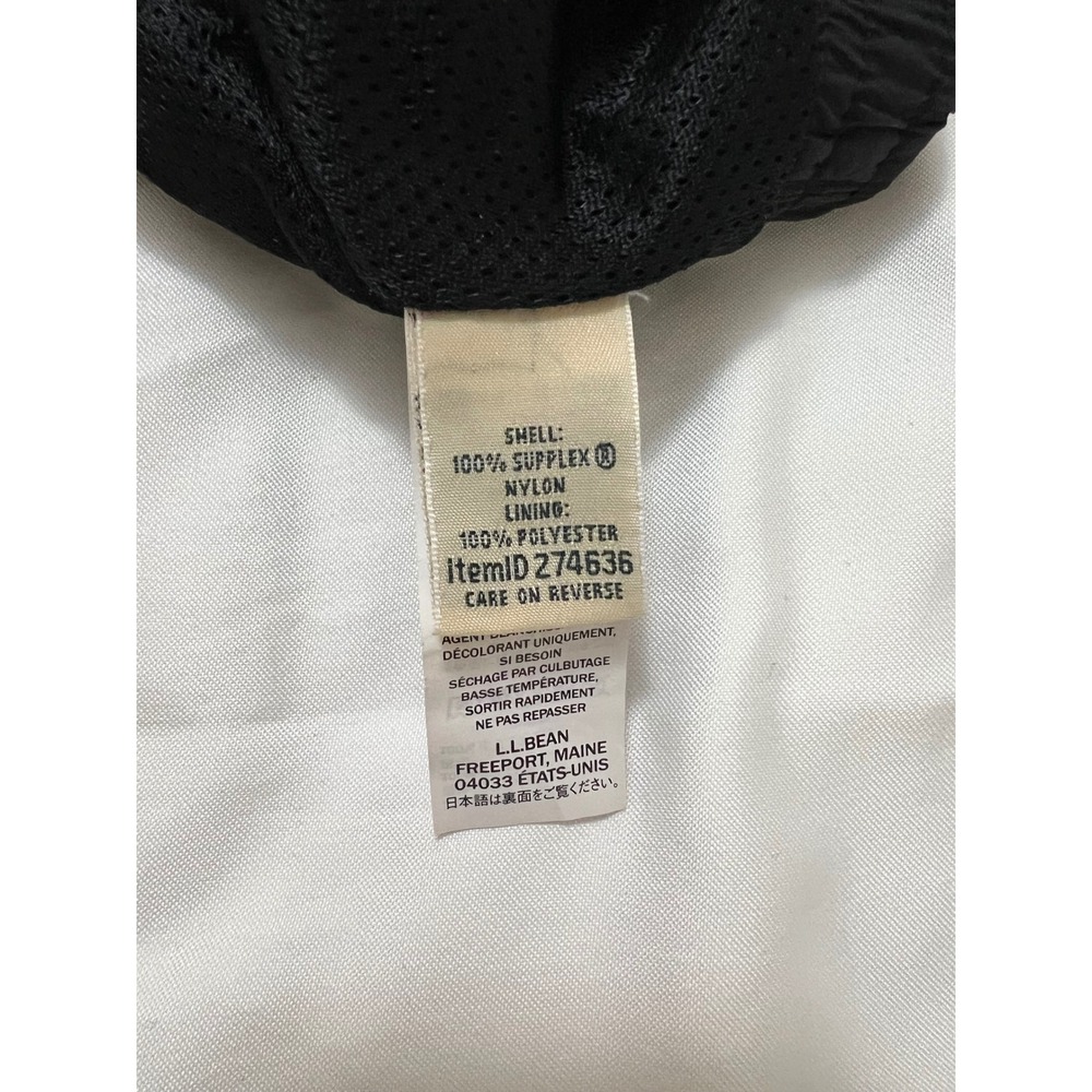 L.L. Bean Mens Black Running Shorts‎ Size Large Lightweight Athletic Gym Workout - Picture 9 of 10